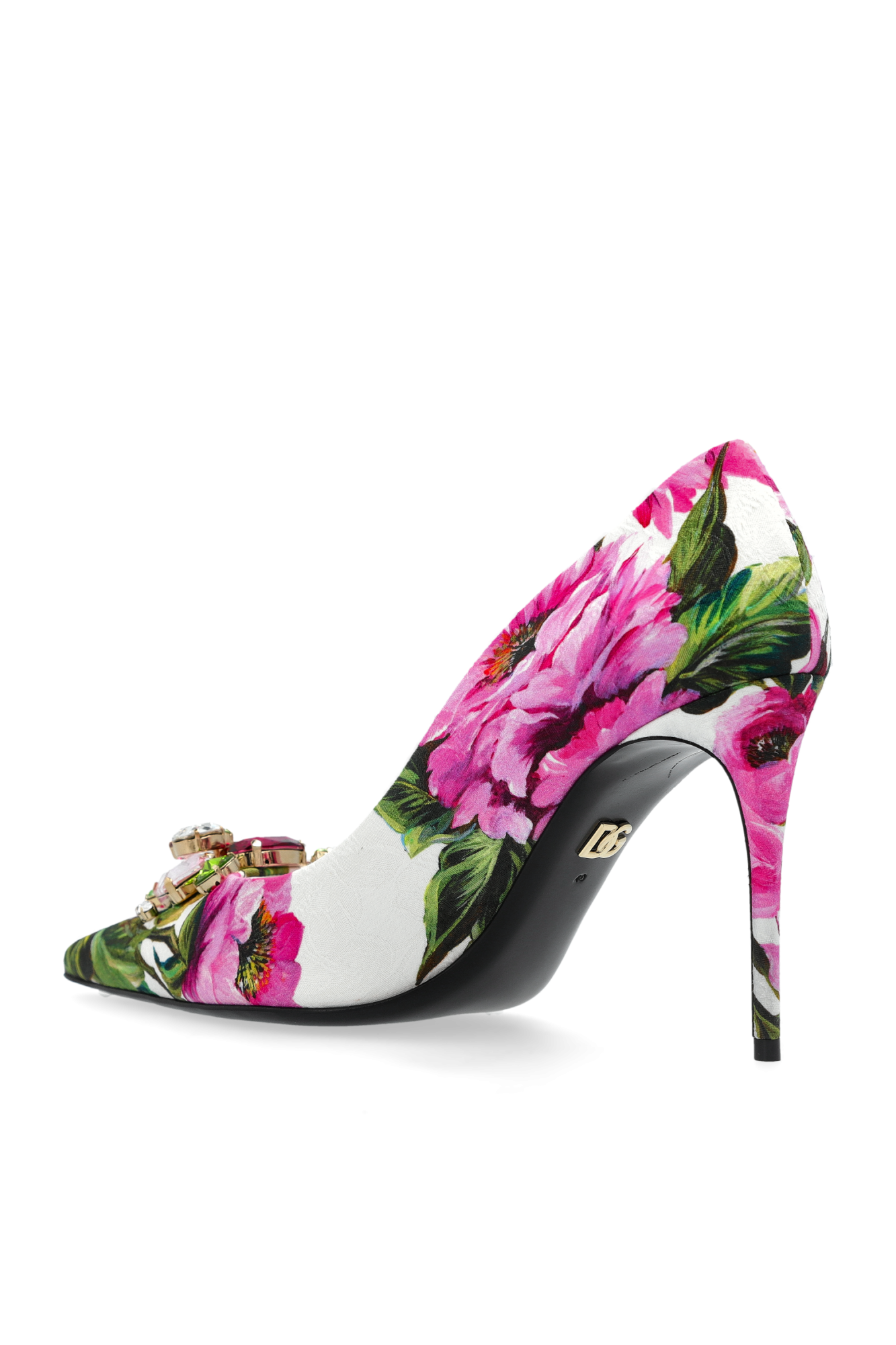 Dolce And Gabbana Pink Flower Heels Dolce Gabbana Heels For